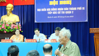 Cử tri Thủ Thiêm chưa đồng tình kết luận thanh tra