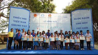 LỄ TỔNG KẾT CHƯƠNG TRÌNH “MIZUIKU – EM YÊU NƯỚC SẠCH” NĂM 2018