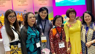 Tổng giám đốc IPPG – bà Lê Hồng Thủy Tiên làm diễn giả tại Hội nghị Thượng đỉnh Phụ nữ Toàn cầu năm 2019