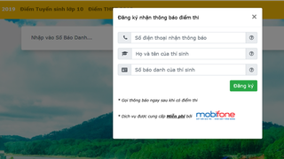 Tiếp sức mùa thi, MobiFone ra dịch vụ tra cứu điểm thi miễn phí với tổng đài thông minh