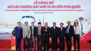 Vietjet công bố kế hoạch khai thác 6 đường bay đến và đi Phú Quốc