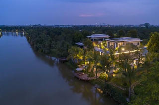 Mảng xanh đắt giá của biệt thự đảo Ecopark Grand - The Island