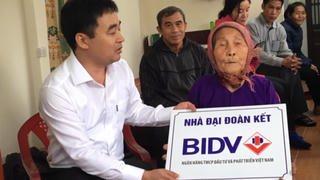 BIDV trao tặng nhà ở cho người nghèo tại Thái Bình