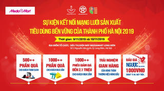 Ngập tràn khuyến mại trong Sự kiện kết nối ngành điện tử tại MediaMart Long Biên