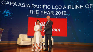 Vietjet là Hãng hàng không chi phí thấp dẫn đầu tại Châu Á-Thái Bình Dương