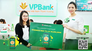 VPBank trao thưởng cho khách hàng may mắn chương trình “Cắt bánh sinh nhật – Nhận quà tri ân” 