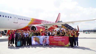 Vietjet khai trương loạt 3 đường bay mới tới thành phố đáng sống nhất Việt Nam