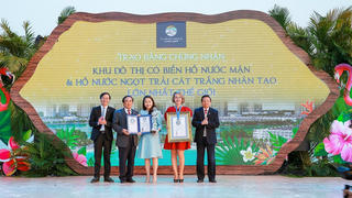 Vinhomes Ocean Park nhận danh hiệu do Tổ chức Kỷ lục thế giới trao