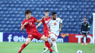 U23 Việt Nam chia điểm U23 UAE sau trận cầu không bàn thắng