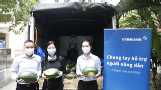 Eximbank hỗ trợ người dân trong mùa dịch Covid-19