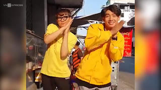 Quang Đăng mất 15 phút sáng tác điệu nhảy rửa tay