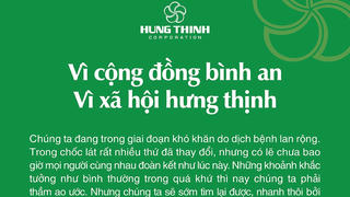 Tập đoàn Hưng Thịnh hỗ trợ 20 tỷ đồng cho y, bác sỹ nơi tuyến đầu chống dịch Covid-19