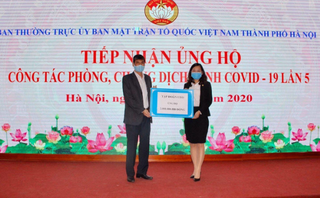 Tập đoàn CEO ủng hộ 2 tỷ đồng cùng TP Hà Nội chống dịch Covid-19