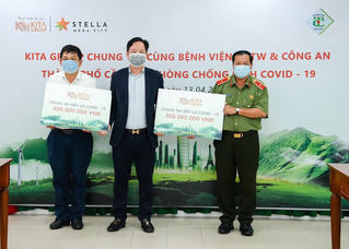 KITA Group ủng hộ 1 tỷ đồng chung tay phòng chống dịch Covid-19