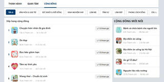 Webtretho – Mạng xã hội dẫn đầu và tiên phong của phụ nữ Việt