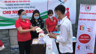 Vedan Việt Nam trao tặng 2 căn nhà chữ thập đỏ
