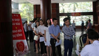 Công đoàn Tổng Cục Đường bộ Việt Nam tham gia hiến máu tình nguyện