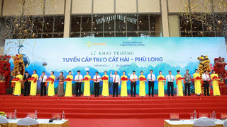 Hải Phòng đưa cáp treo 3 dây hiện đại do Sun Group đầu tư vào khai thác