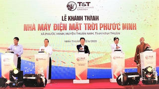 Khánh thành Nhà máy điện mặt trời Phước Ninh: Tiền đề Ninh Thuận thành trung tâm năng lượng tái tạo lớn nhất nước