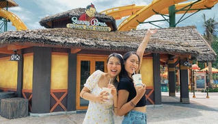 Theo chân travel blogger xinh đẹp Hà Trúc khám phá thiên đường giải trí biển “đỉnh” nhất Phú Quốc
