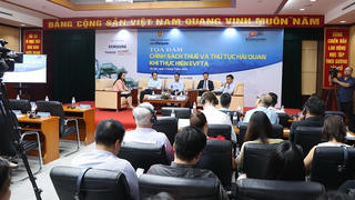Tọa đàm “Chính sách thuế và thủ tục hải quan khi thực hiện EVFTA”: Đón nhận cơ hội bứt phá thành công