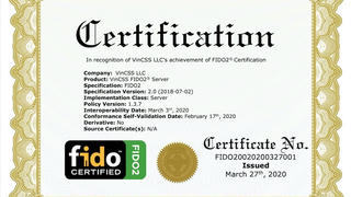 Vingroup đạt chuẩn FIDO2 thứ hai cho sản phẩm máy chủ xác thực mạnh