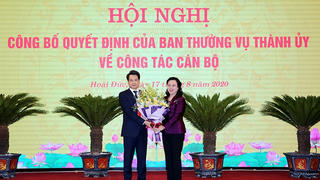 Ông Nguyễn Quang Đức được điều động, bổ nhiệm làm Trưởng Ban Nội chính Thành ủy Hà Nội