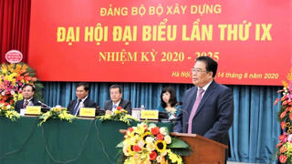 Đại hội đại biểu Đảng bộ Bộ Xây dựng nhiệm kỳ 2020 - 2025: Tiếp tục đẩy mạnh cải cách thể chế, thủ tục hành chính