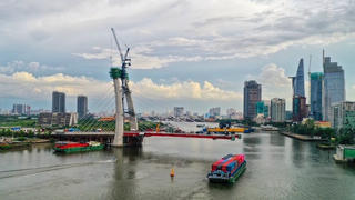 Cầu Thủ Thiêm 2 có thể phải tạm dừng thi công