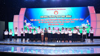 Vedan Việt Nam đồng hành cùng Hội Khuyến học tỉnh Đồng Nai trao tặng học bổng cho HSSV năm học 2020-2021