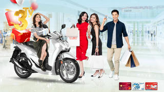 Vay tiền, mở thẻ trúng xe SH 150i cùng VietinBank