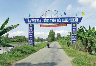Tân Phước, Tiền Giang: Xã Hưng Thạnh đạt chuẩn nông thôn mới