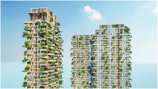 Hàng loạt báo quốc tế viết về toà tháp xanh Ecopark