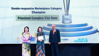 FrieslandCampina Việt Nam nhận giải thưởng trao quyền cho phụ nữ khu vực Châu Á - Thái Bình Dương