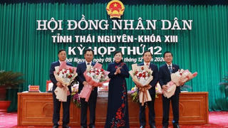 Ông Trịnh Việt Hùng được bầu làm Chủ tịch UBND tỉnh Thái Nguyên