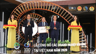 Yến sào Khánh Hòa - Top 100 doanh nghiệp phát triển bền vững năm 2020
