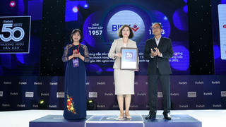 BIDV vào Top 50 thương hiệu dẫn đầu 2020