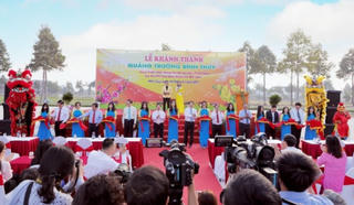 TP Cần Thơ: Khánh thành quảng trường Bình Thủy