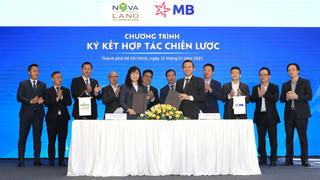 Novaland tối ưu hóa lợi ích của nhà đầu tư thông qua ký kết hợp tác chiến lước với MB
