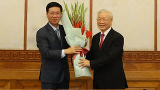 Bộ Chính trị phân công ông Võ Văn Thưởng làm Thường trực Ban Bí thư