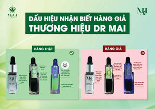 Phát hiện nhiều lô hàng giả thương hiệu DR M.A.I trên thị trường