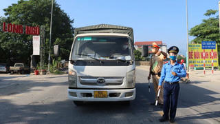 Ngày đầu Hà Nội triển khai 22 chốt kiểm soát phòng dịch: Không ùn tắc, đi lại thuận tiện