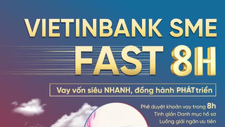 VietinBank SME Fast 8H - Vay vốn siêu nhanh chỉ trong 8 giờ