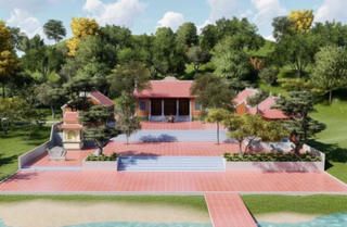 Sẽ xây dựng đền thờ anh hùng liệt sỹ tại lòng hồ Kẻ Gỗ