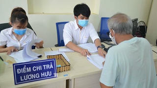 Gộp kỳ chi trả lương hưu, trợ cấp bảo hiểm xã hội