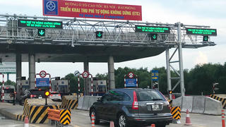 Từ quý II/2022: Xe dán thẻ ETC mới được vào cao tốc Hà Nội - Hải Phòng