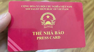Từ 15/2/2022: Có thể đề nghị cấp thẻ nhà báo online