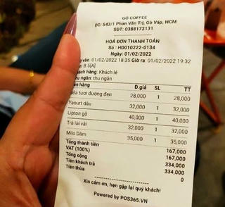 Quán cà phê “phụ thu” VAT 100% ngày Mùng 1 Tết bị đổi tên