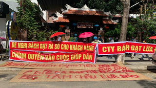 Hàng trăm người dựng lều, căng băng rôn ở Quảng Nam: Tòa đã tuyên, sao Cty Bách Đạt An không thực hiện?