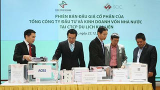 Đấu giá công khai bán lô cổ phần kèm nợ phải thu: Chỉ tiến hành khi có ít nhất 2 nhà đầu tư